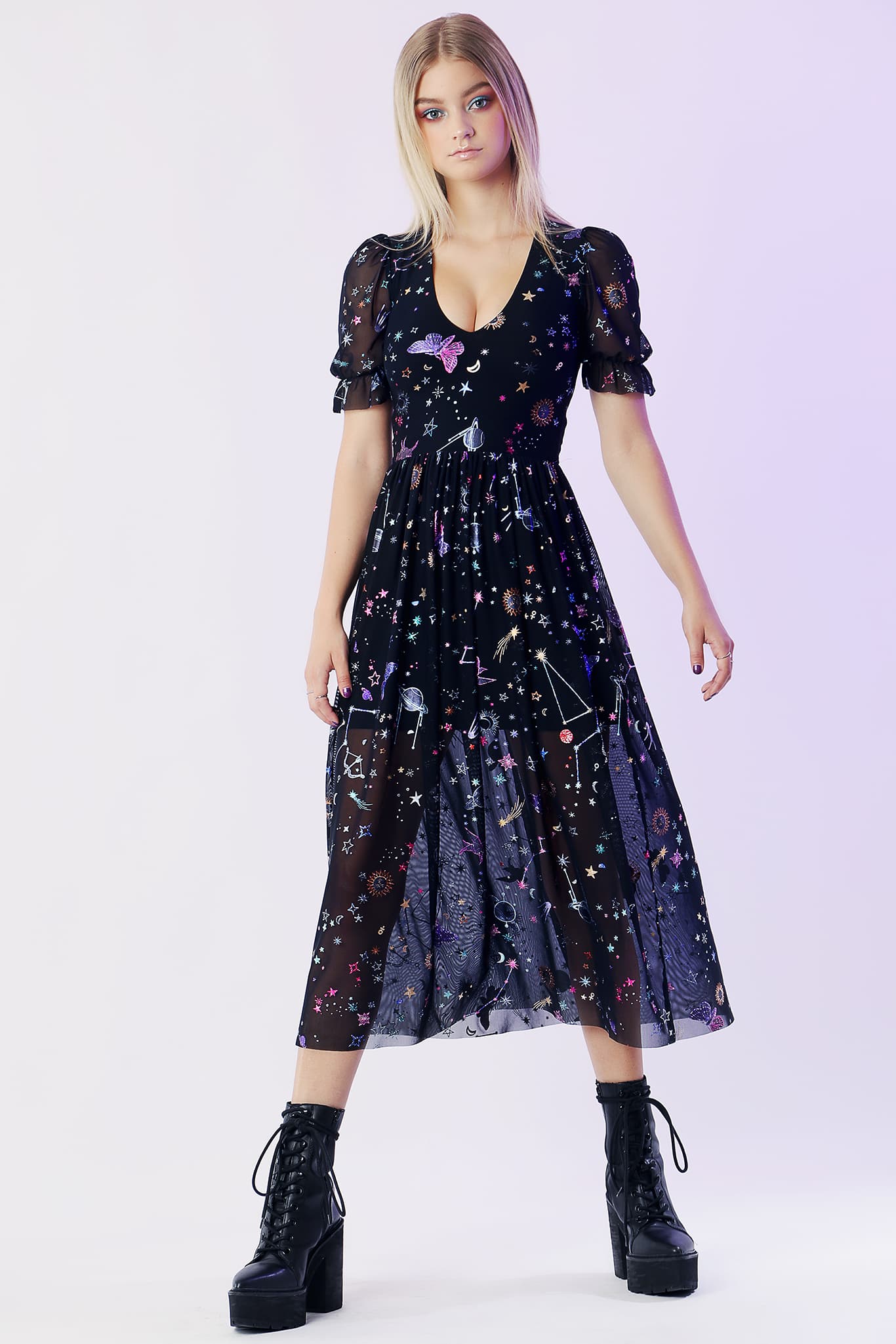 Celestial Sketch Stellar Dress - Limited